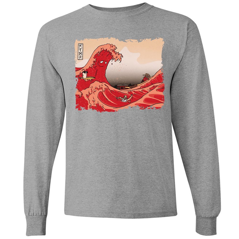 Long Sleeve T-Shirt - SDQTG7Y5 - Graphite Heather - 6