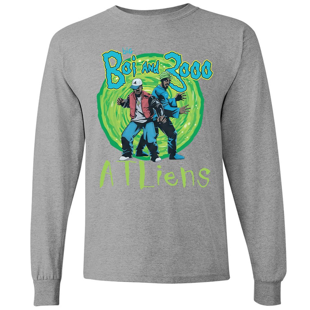 Long Sleeve T-Shirt - 7YUSP98T - Graphite Heather - 6