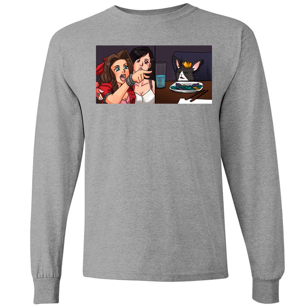 Long Sleeve T-Shirt - JRZ6NE6R - Graphite Heather - 6