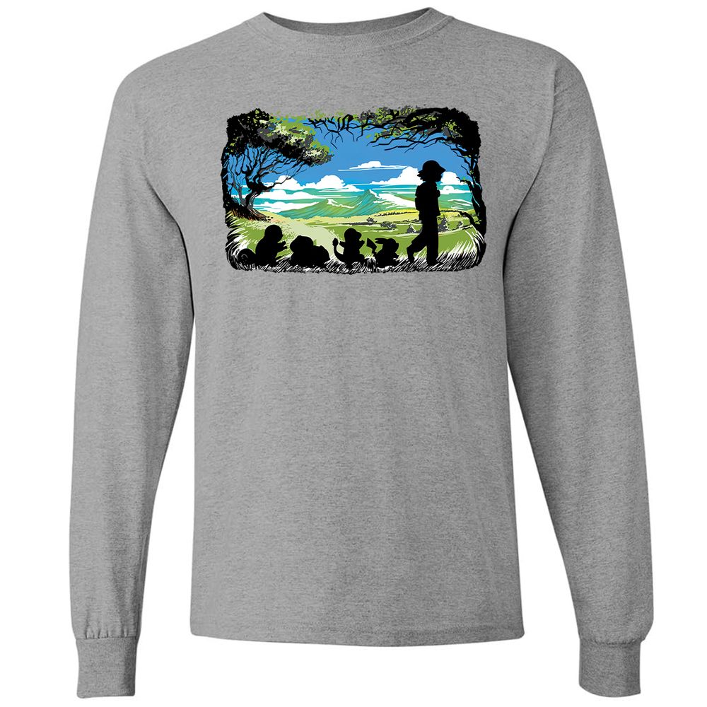 Long Sleeve T-Shirt - CN9NVTKC - Graphite Heather - 6