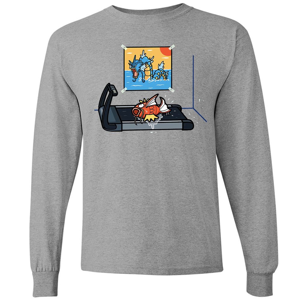 Long Sleeve T-Shirt - TEQMHXXW - Graphite Heather - 6