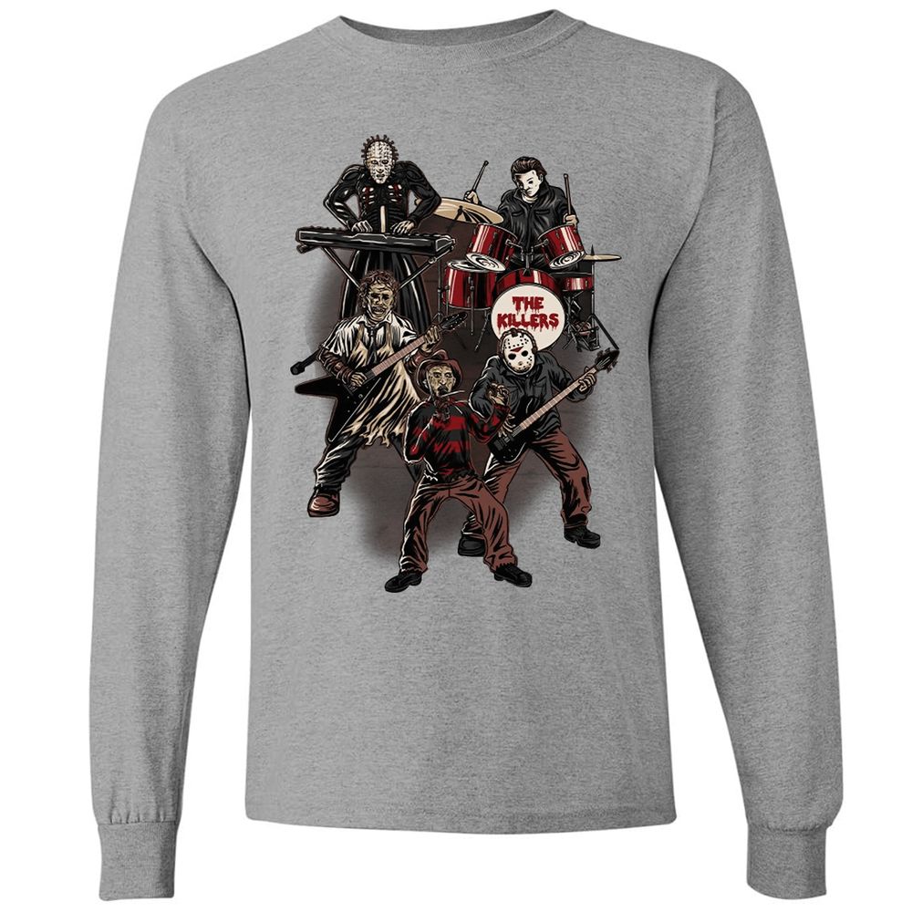 Long Sleeve T-Shirt - A3VP611D - Graphite Heather - 6