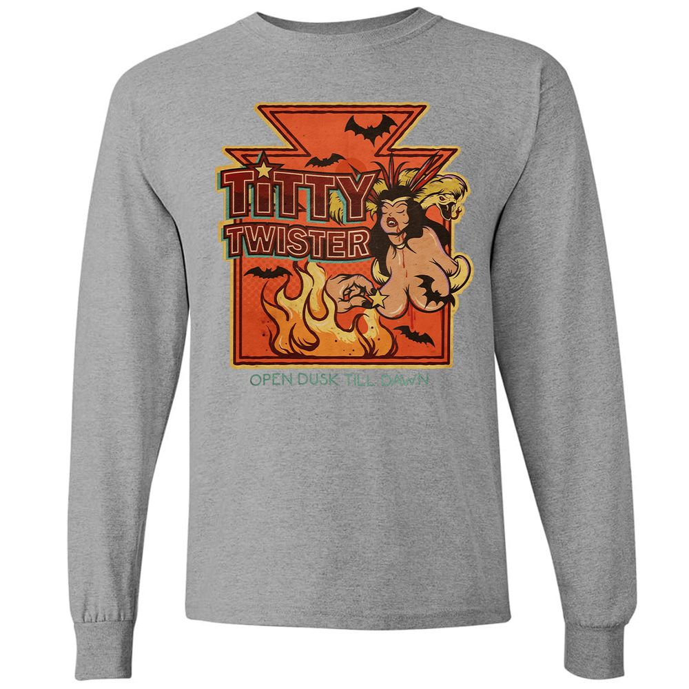 Long Sleeve T-Shirt - 712DV3RG - Graphite Heather - 6