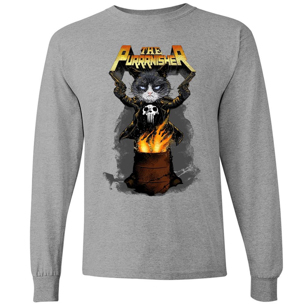 Long Sleeve T-Shirt - MPAXEZ4K - Graphite Heather - 6