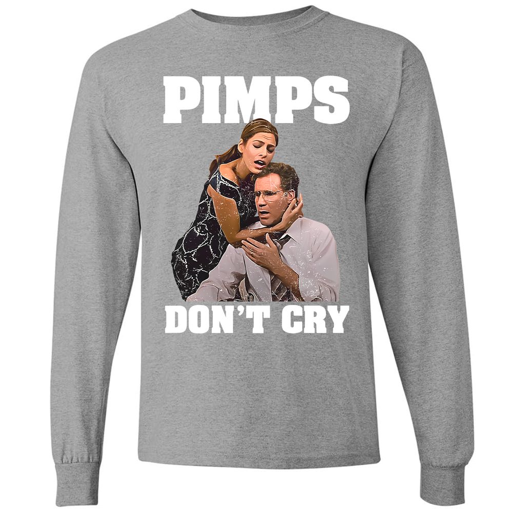 Long Sleeve T-Shirt - G7PZFBJ7 - Graphite Heather - 6