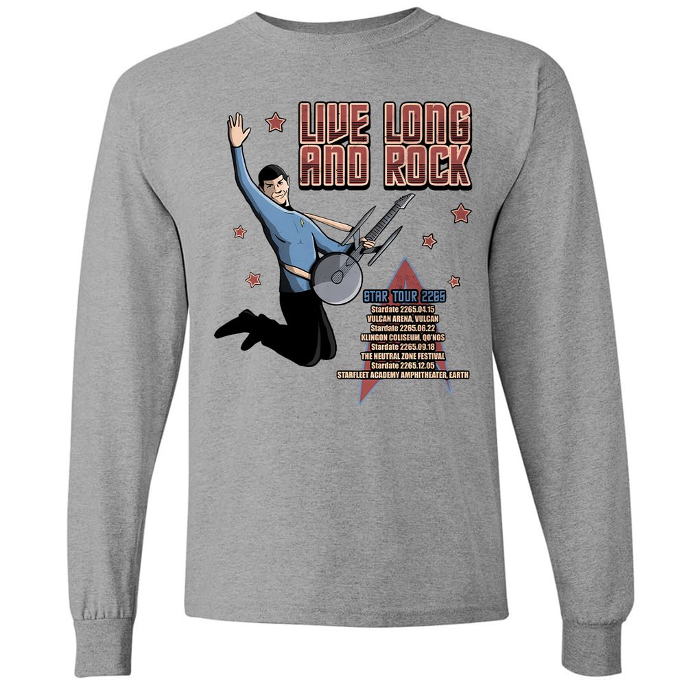 Long Sleeve T-Shirt - FLGH4G91 - Graphite Heather - 6