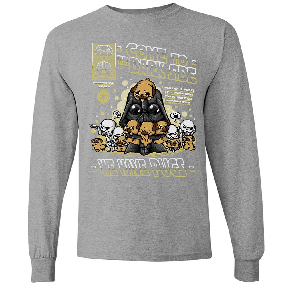 Long Sleeve T-Shirt - NZXPK2LQ - Graphite Heather - 6