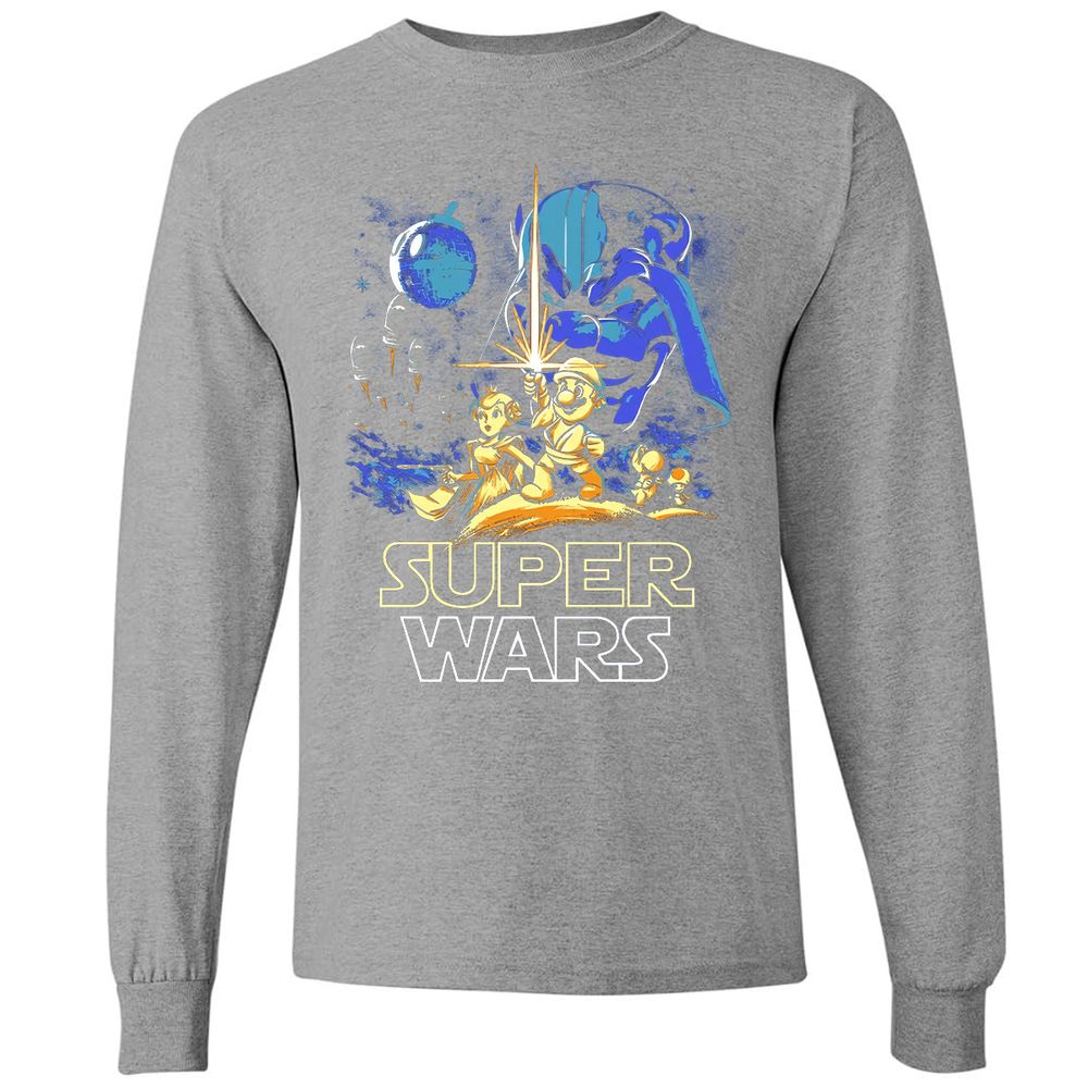 Long Sleeve T-Shirt - ZVVX6EB7 - Graphite Heather - 6