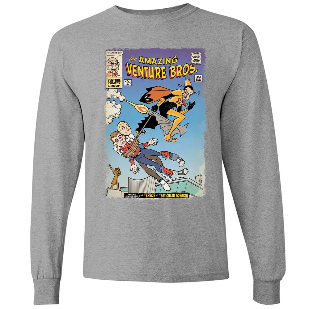 Long Sleeve T-Shirt - W92DUDUP - Graphite Heather - 6