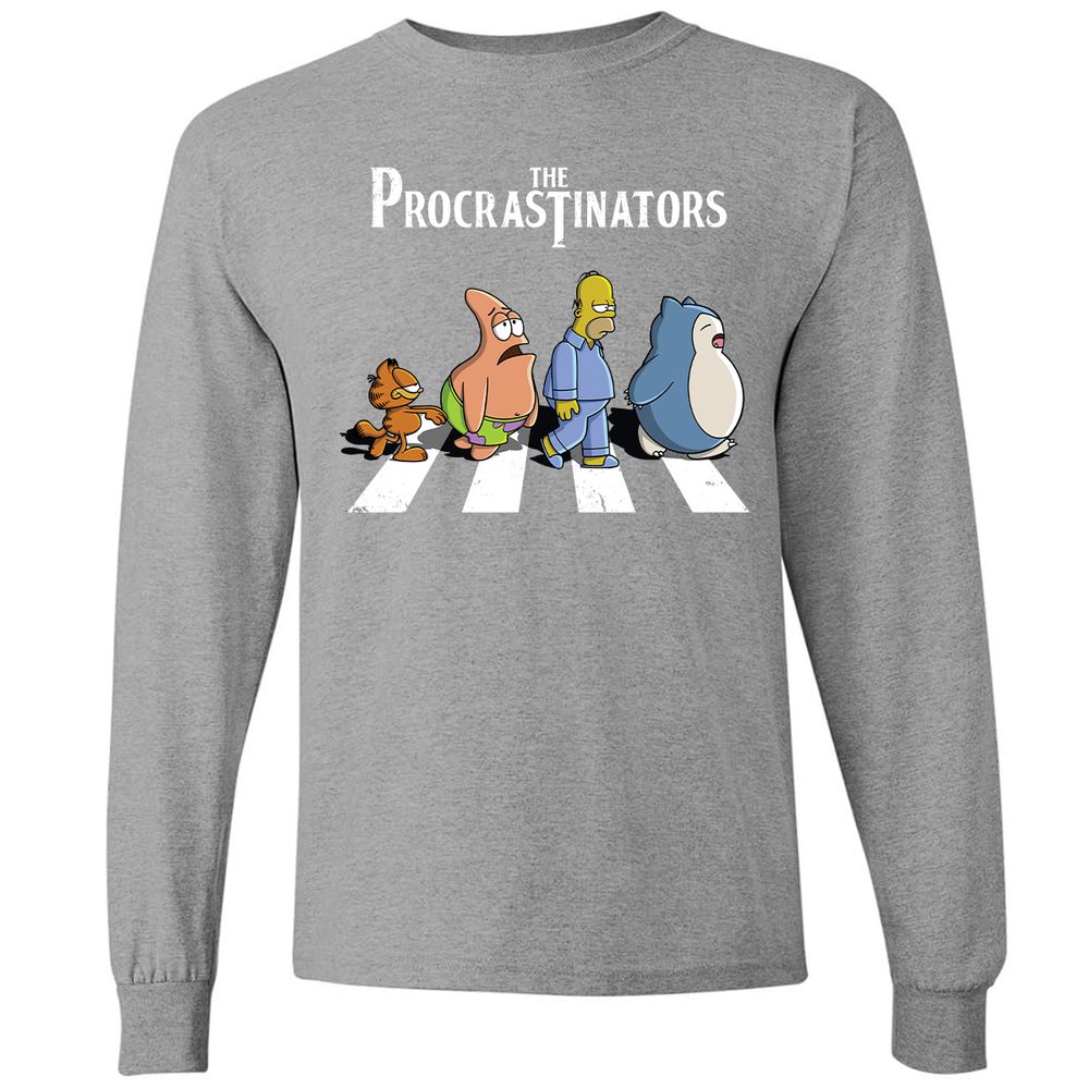 Long Sleeve T-Shirt - R8ZZMT93 - Graphite Heather - 6