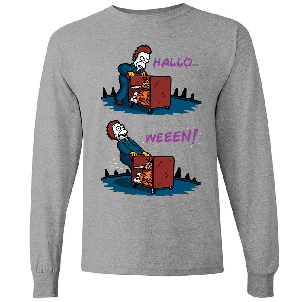 Long Sleeve T-Shirt - F7MVULQP - Graphite Heather - 6