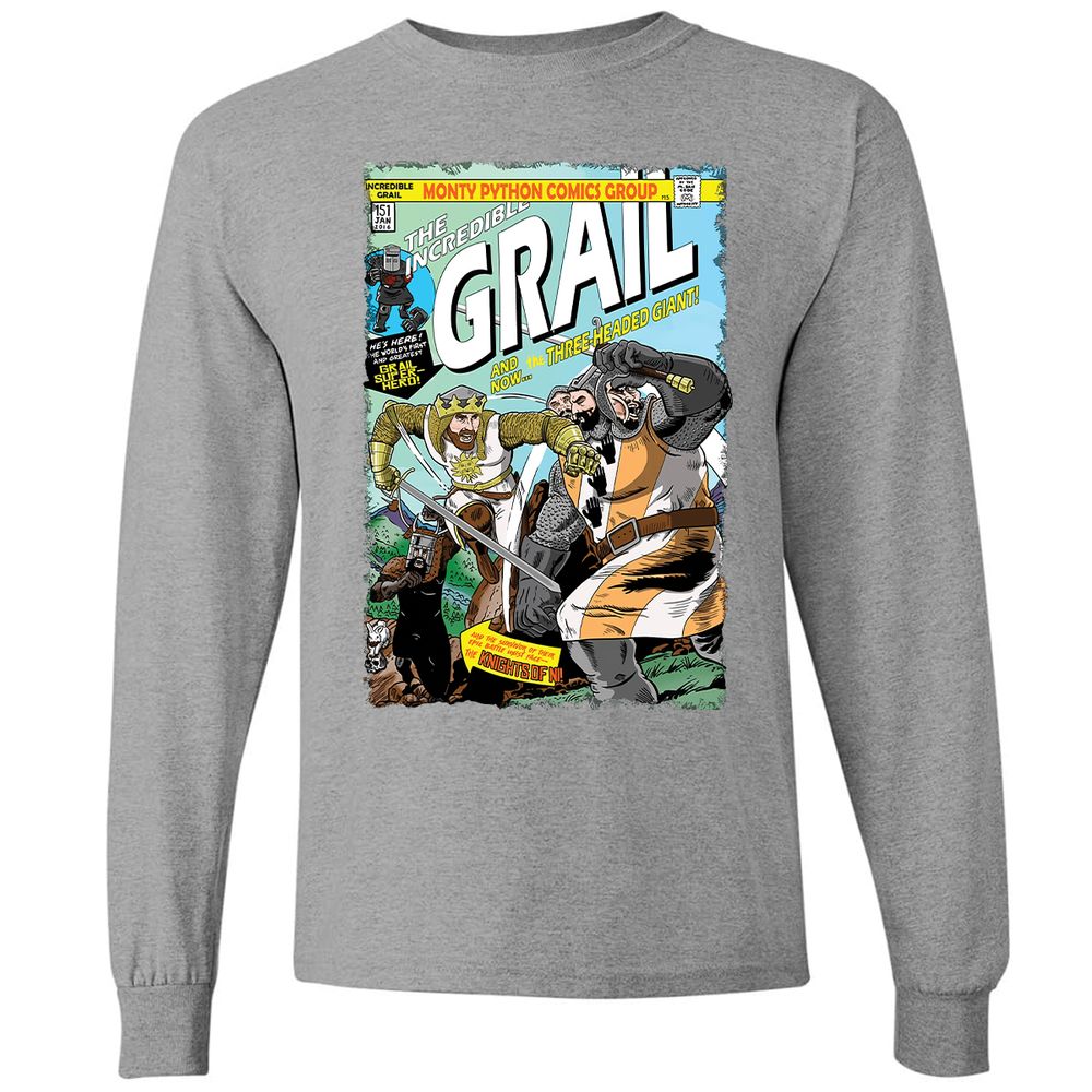 Long Sleeve T-Shirt - A6GE2PLD - Graphite Heather - 6