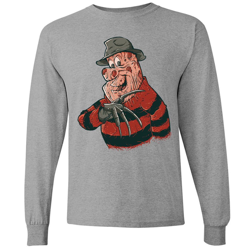 Long Sleeve T-Shirt - 7NJN6WY3 - Graphite Heather - 6