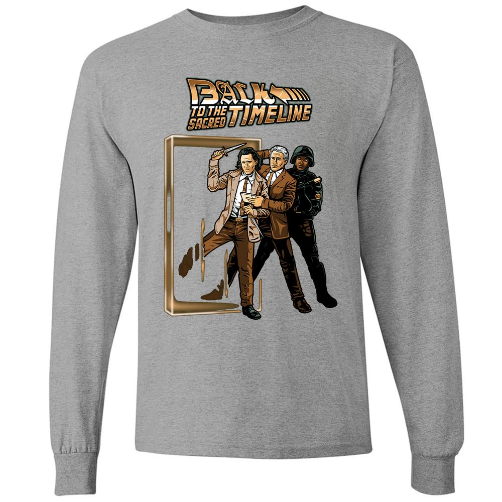 Long Sleeve T-Shirt - QYB63UNR - Graphite Heather - 6