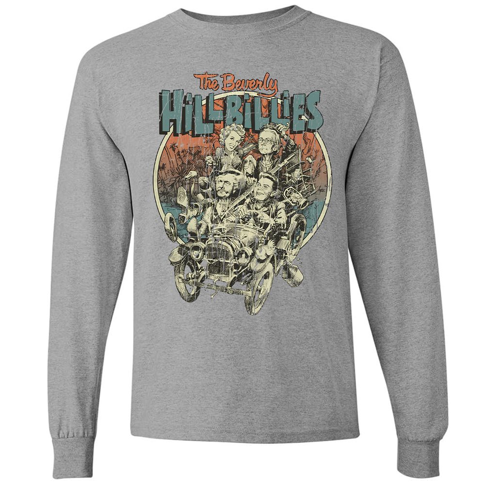 Long Sleeve T-Shirt - X5CJ8QCZ - Graphite Heather - 6