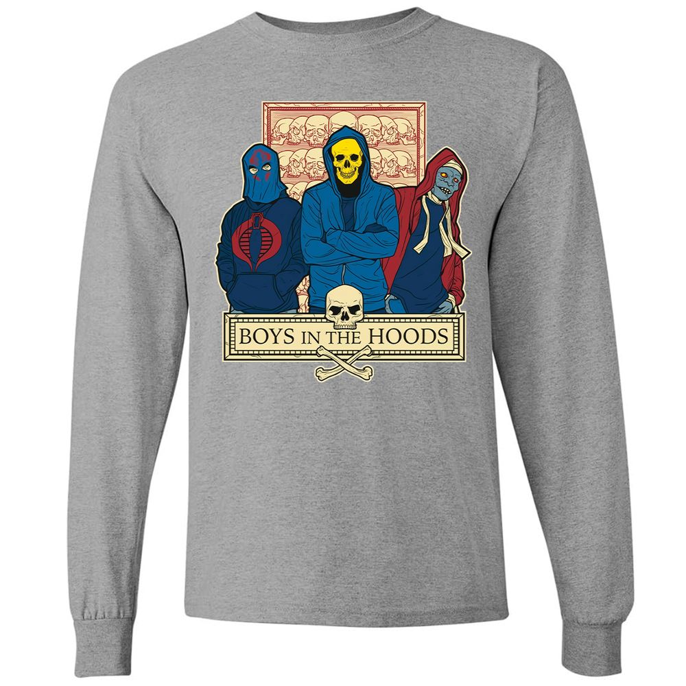 Long Sleeve T-Shirt - YPXUANAA - Graphite Heather - 6