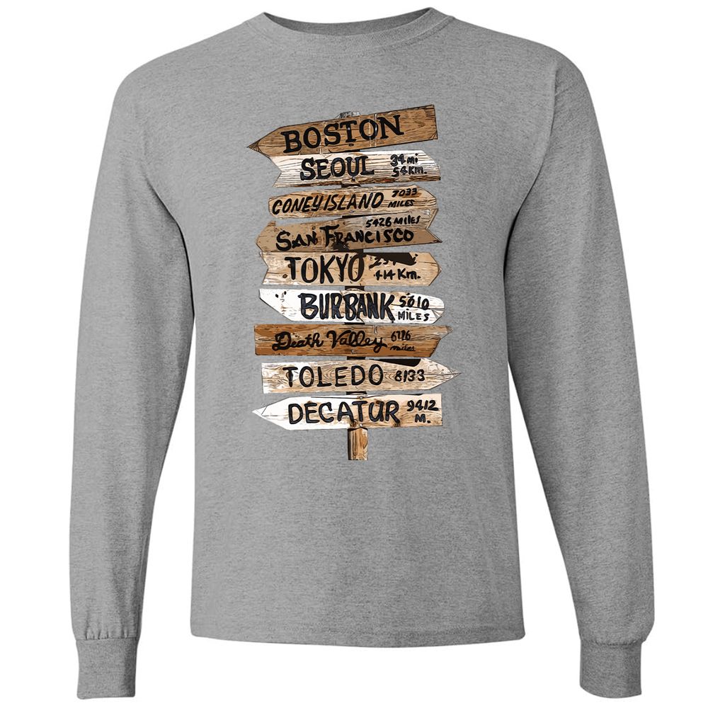 Long Sleeve T-Shirt - X736DFTP - Graphite Heather - 6