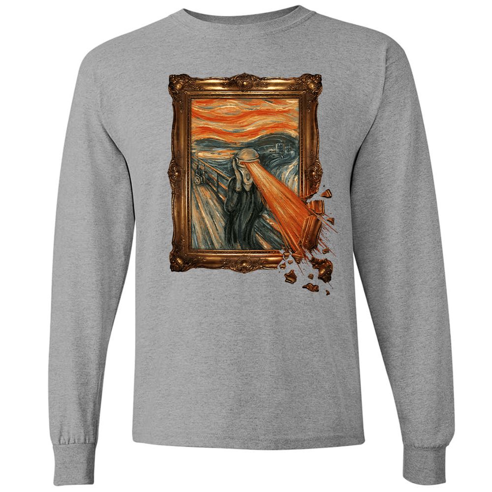 Long Sleeve T-Shirt - LV4SV2X2 - Graphite Heather - 6