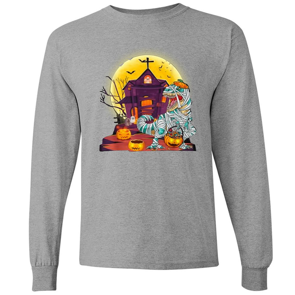 Long Sleeve T-Shirt - 6HC4EKHY - Graphite Heather - 6