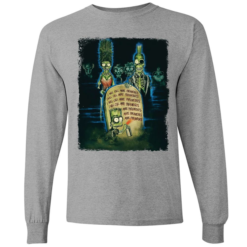 Long Sleeve T-Shirt - Y1N2NKVE - Graphite Heather - 6