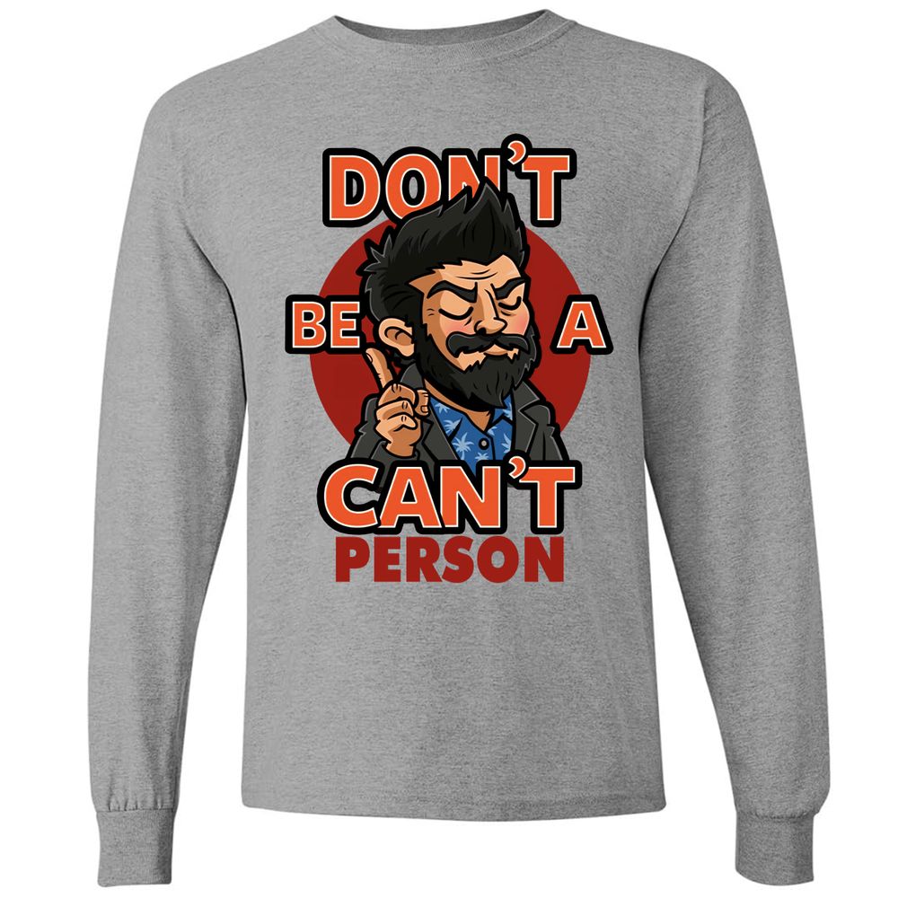 Long Sleeve T-Shirt - Q5VWLG6J - Graphite Heather - 6