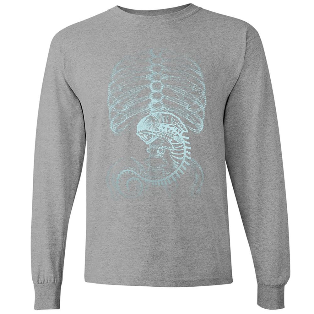Long Sleeve T-Shirt - M89BJKB4 - Graphite Heather - 6