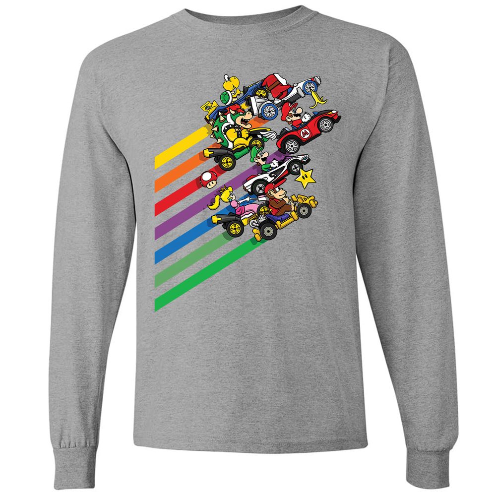 Long Sleeve T-Shirt - TZTUF855 - Graphite Heather - 6