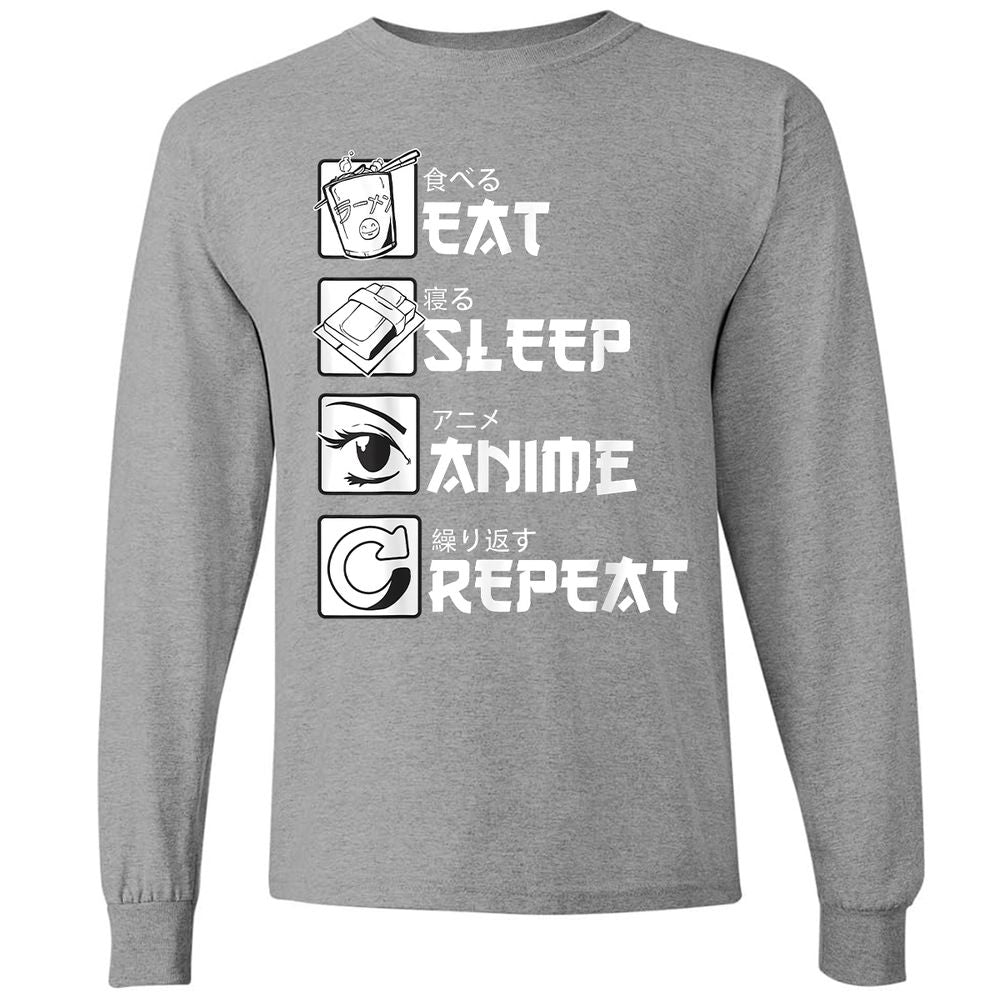 Long Sleeve T-Shirt - XR2PAX9W - Graphite Heather - 6
