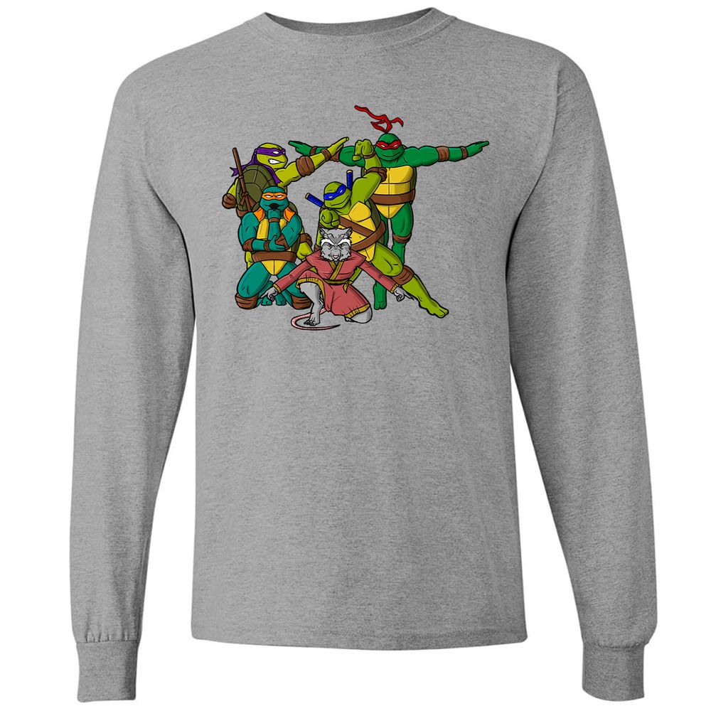 Long Sleeve T-Shirt - 12VXKFYD - Graphite Heather - 6