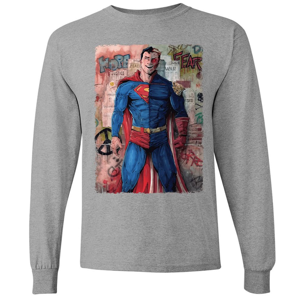 Long Sleeve T-Shirt - N3K6SKZH - Graphite Heather - 6