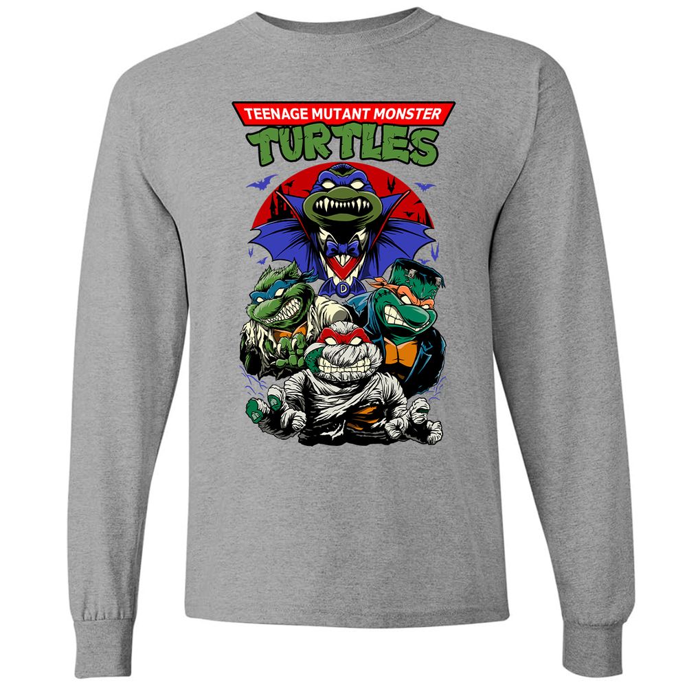 Long Sleeve T-Shirt - N9V5LSQU - Graphite Heather - 6