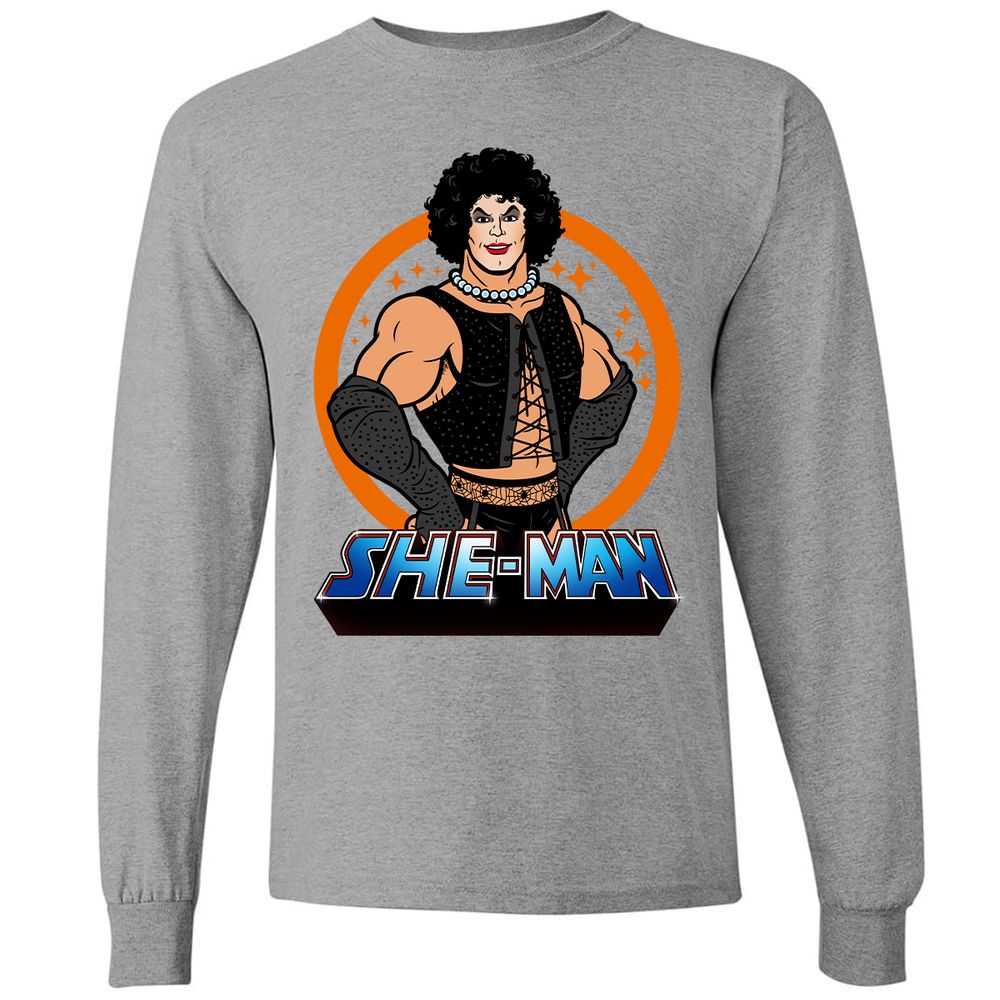 Long Sleeve T-Shirt - W15UHS7N - Graphite Heather - 6