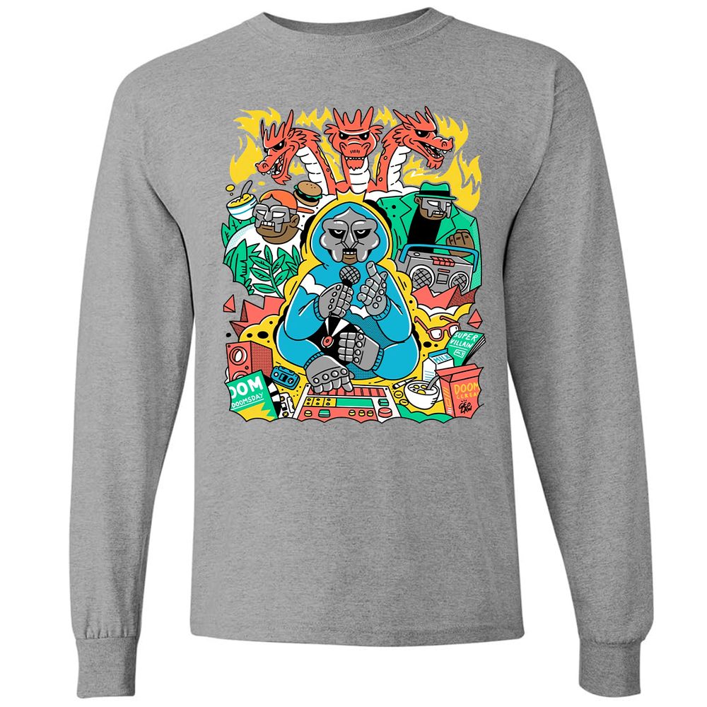 Long Sleeve T-Shirt - WVG2JTX9 - Graphite Heather - 6