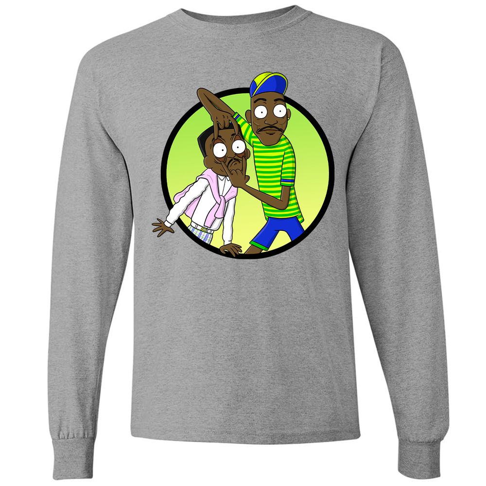 Long Sleeve T-Shirt - AG4RTZLU - Graphite Heather - 6