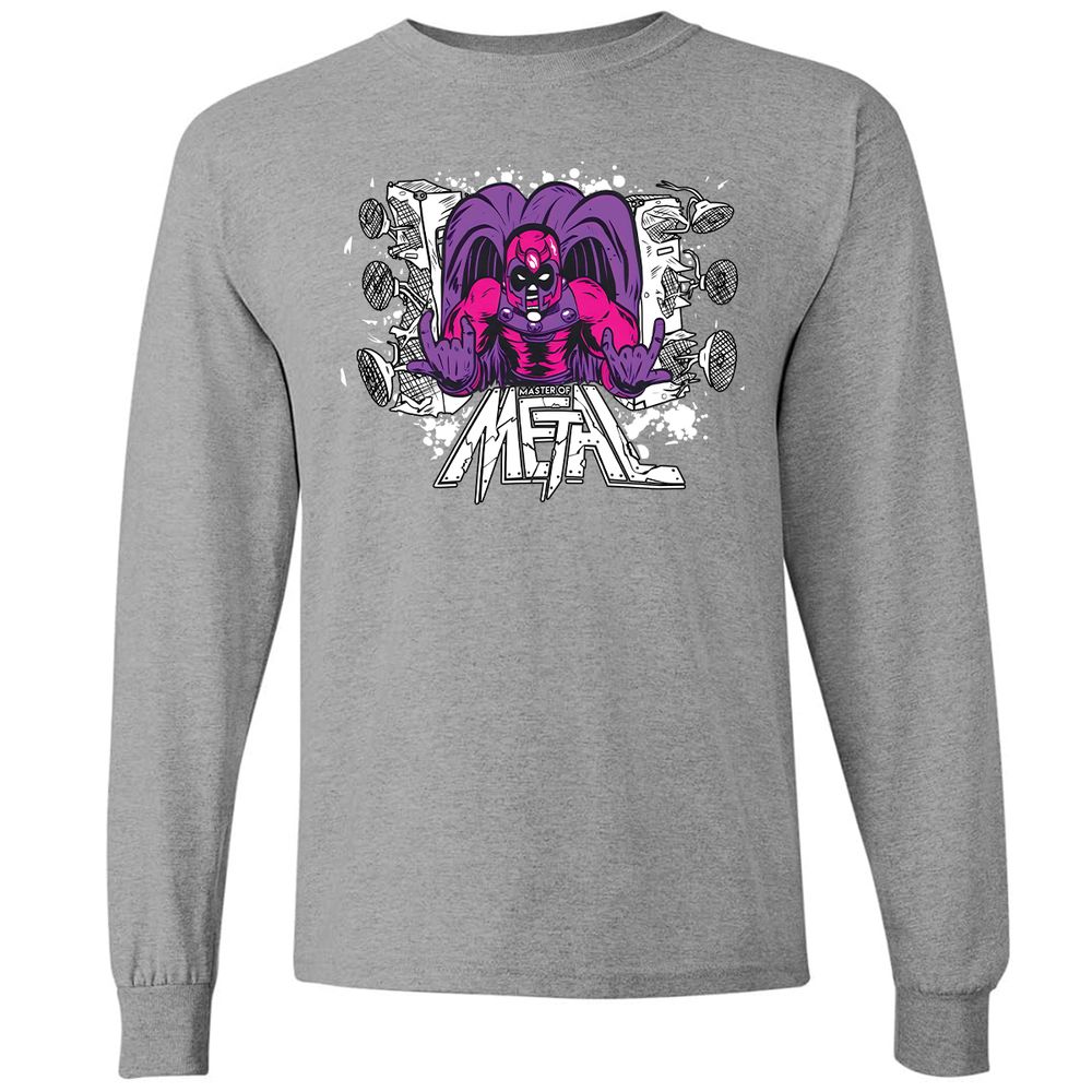 Long Sleeve T-Shirt - W8W4GX6E - Graphite Heather - 6