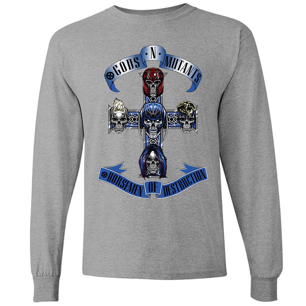 Long Sleeve T-Shirt - W8AGC5TT - Graphite Heather - 6