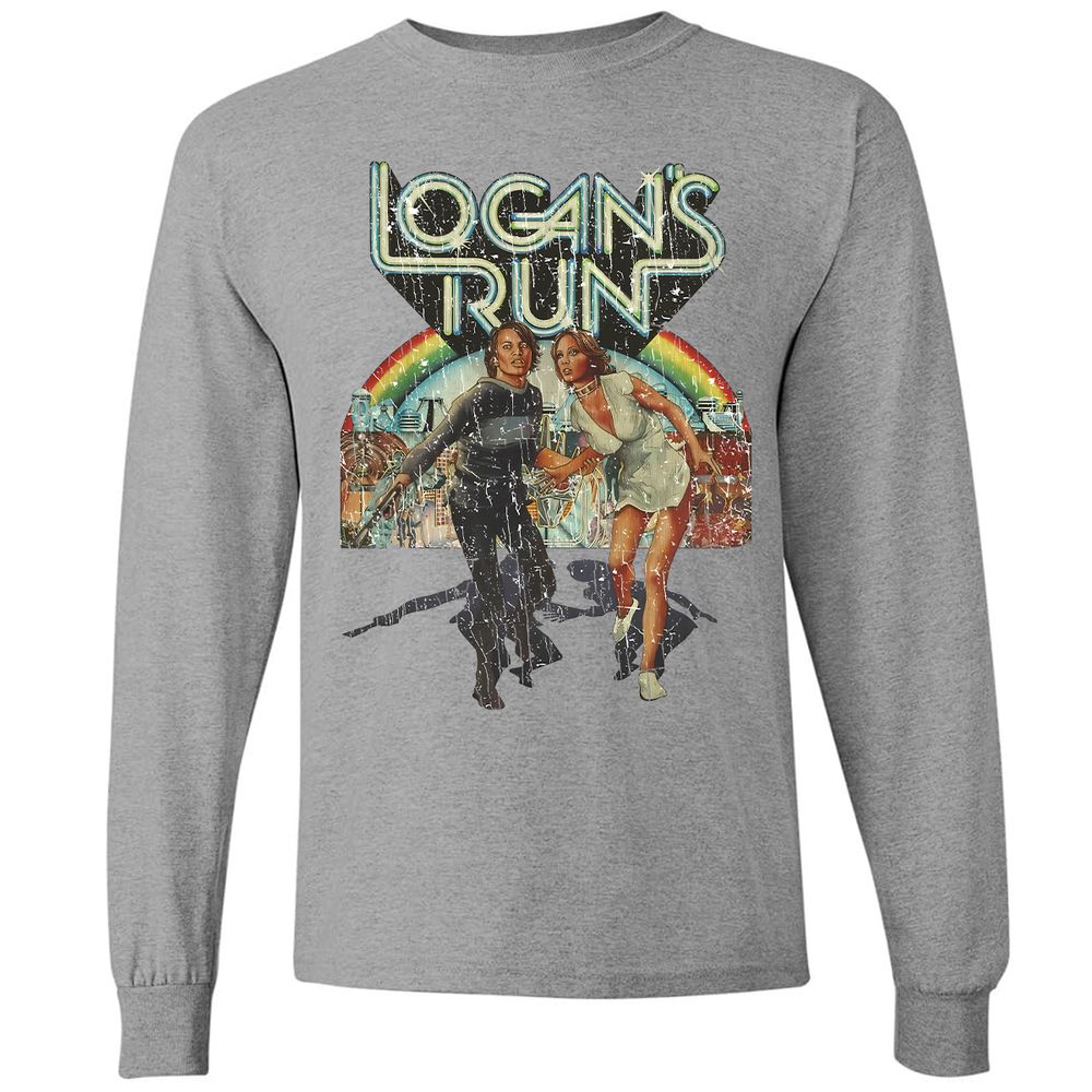 Long Sleeve T-Shirt - 8JE5CCW6 - Graphite Heather - 6