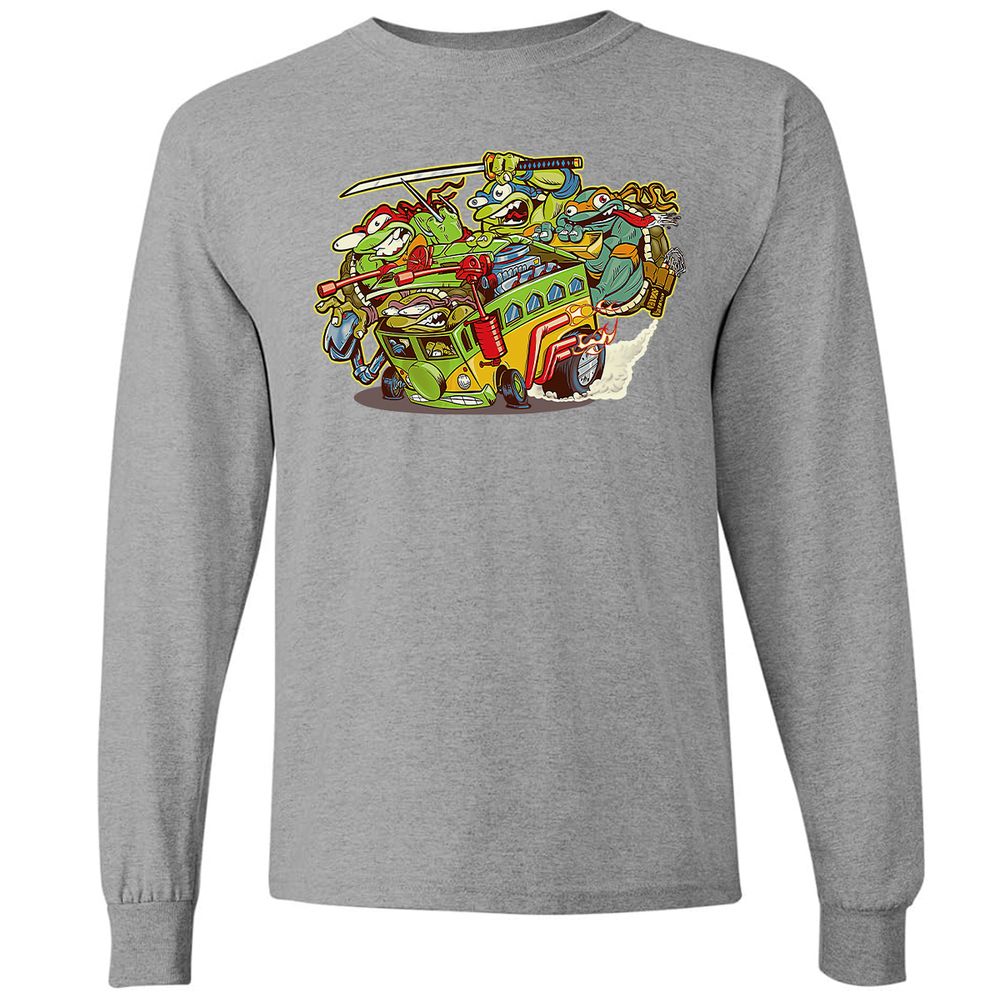 Long Sleeve T-Shirt - Y9TH2G6Z - Graphite Heather - 6