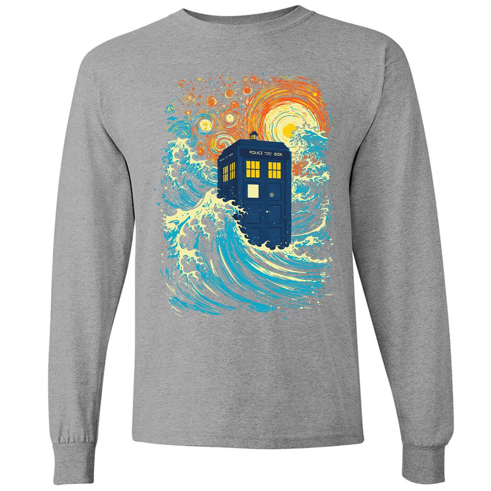 Long Sleeve T-Shirt - 3CTRKWKG - Graphite Heather - 6
