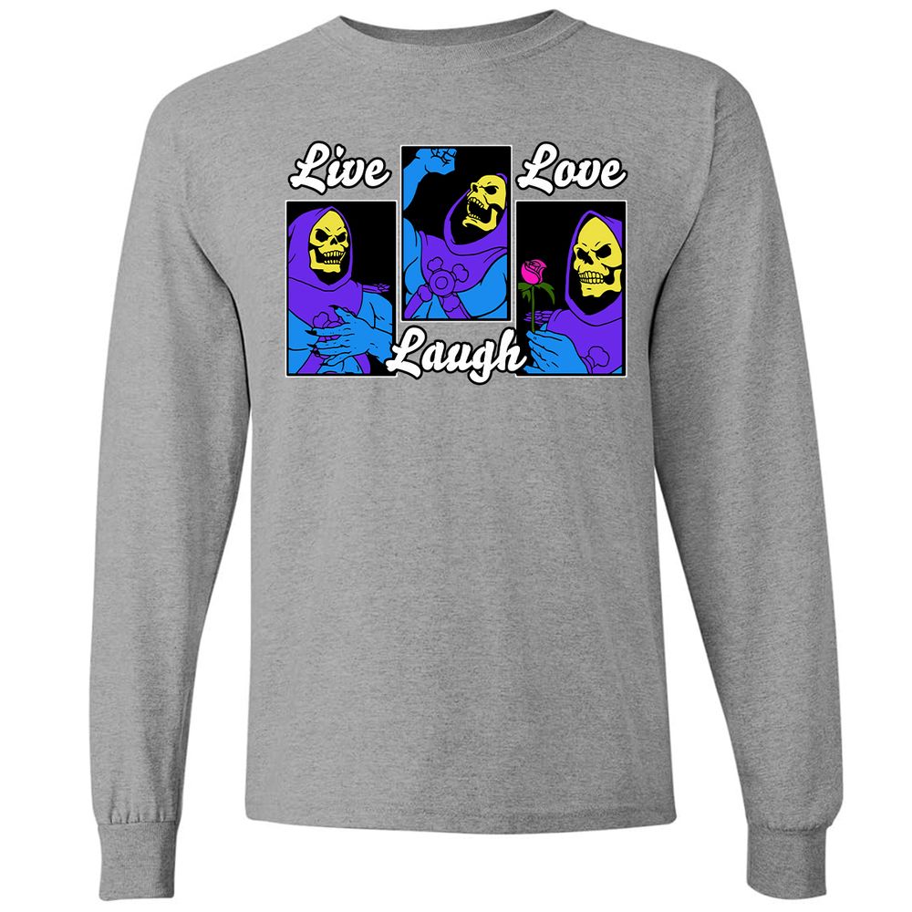 Long Sleeve T-Shirt - QT656U3Q - Graphite Heather - 6