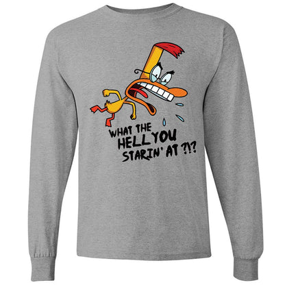 Long Sleeve T-Shirt - E44SDB72 - Graphite Heather - 6