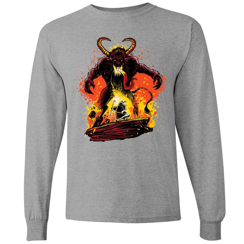 Long Sleeve T-Shirt - 1A6VJ9FY - Graphite Heather - 6