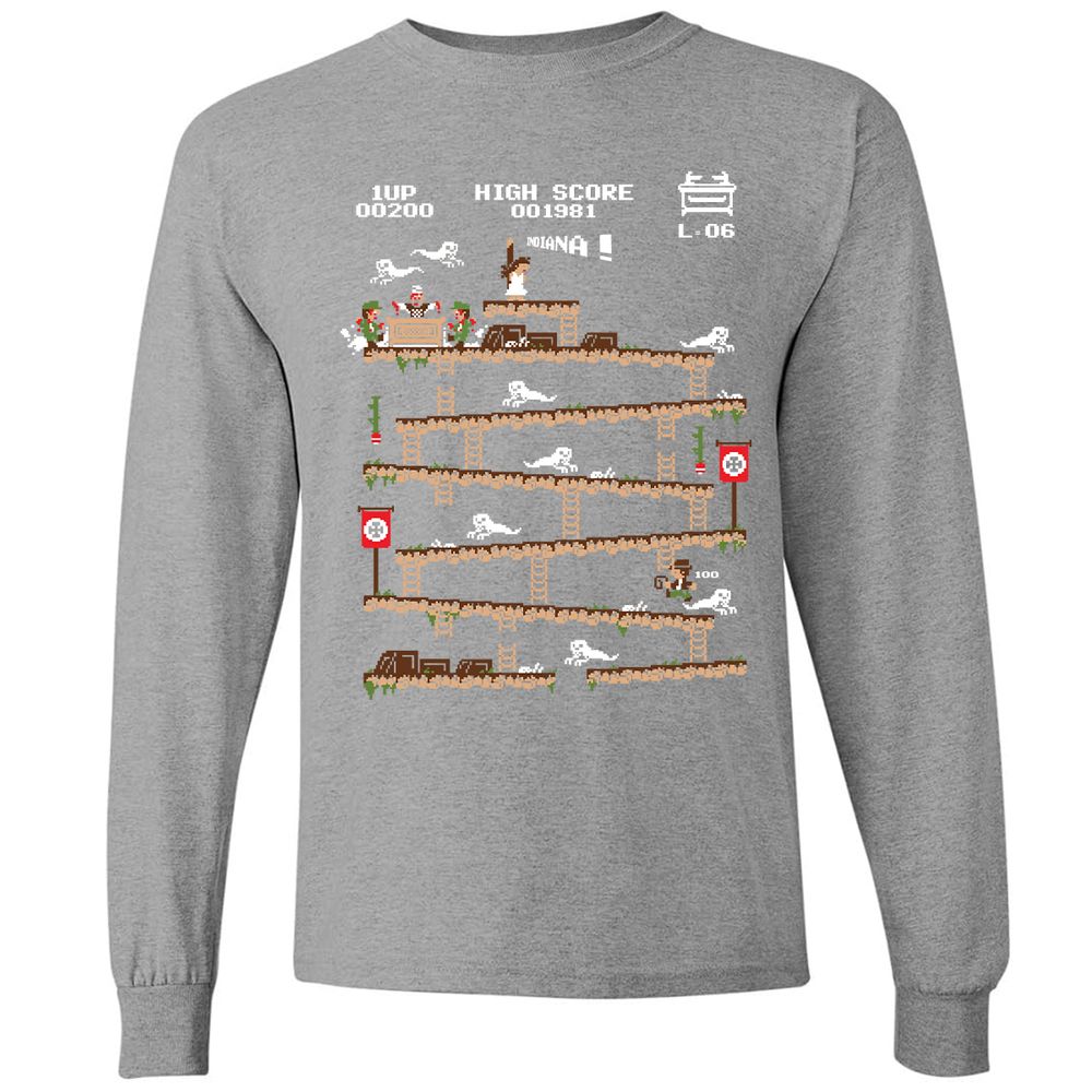 Long Sleeve T-Shirt - P38APMCR - Graphite Heather - 6