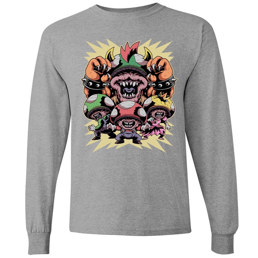 Long Sleeve T-Shirt - J85B1NUY - Graphite Heather - 6