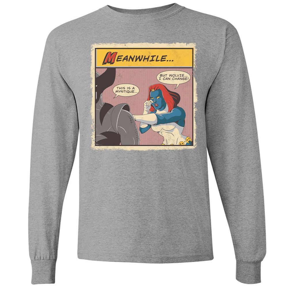 Long Sleeve T-Shirt - PFQQ9V8H - Graphite Heather - 6