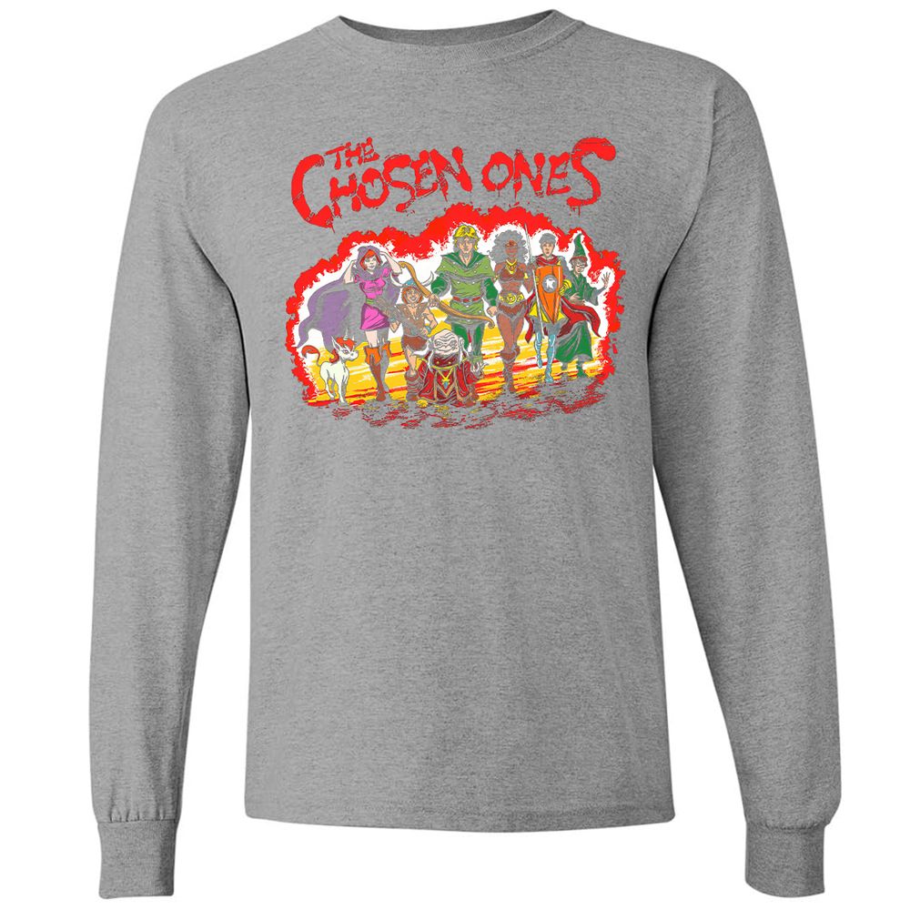 Long Sleeve T-Shirt - H18SE12K - Graphite Heather - 6