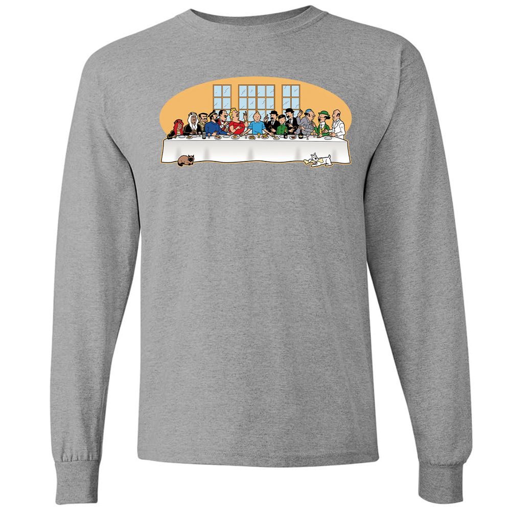 Long Sleeve T-Shirt - 121UTHS1 - Graphite Heather - 6