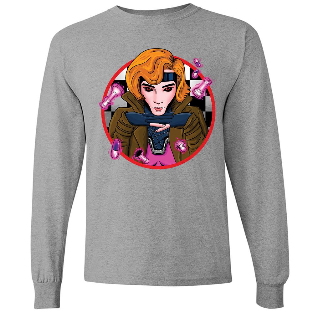 Long Sleeve T-Shirt - TCR5AQ1J - Graphite Heather - 6