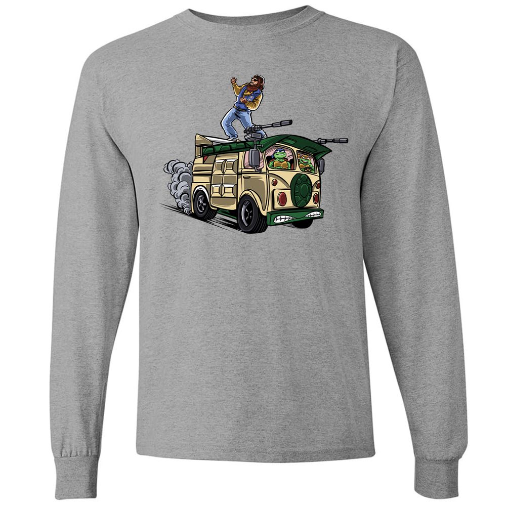 Long Sleeve T-Shirt - 46ZP7DW8 - Graphite Heather - 6