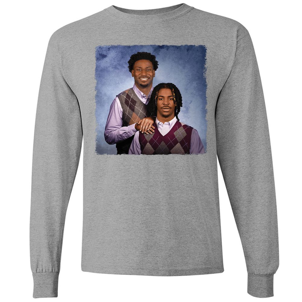 Long Sleeve T-Shirt - QP32UDHM - Graphite Heather - 6